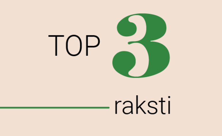TOP 3: Darba telefons, lieli sodi un atvaļinājumu laiks